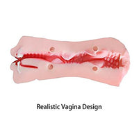 3 in 1 Male Masturbators Adult Sex Toys with Realistic Textured Mouth Vagina and Tight Anus, Men's Pocket Pussy Blowjob Stroker Anal Play Sex Toys for Men Masturbation