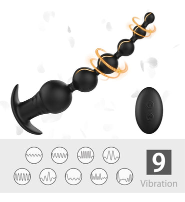 Clearance Extra Long Anal Beads with Suction Cup Butt Plug Toys for Woman Men Anus Long Anal Plug Large Anal Beads Butt Plug Sex Toy For Women Men Couples