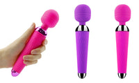 USB Charge 10 Speeds G-Spot Vibrator Wand Massager