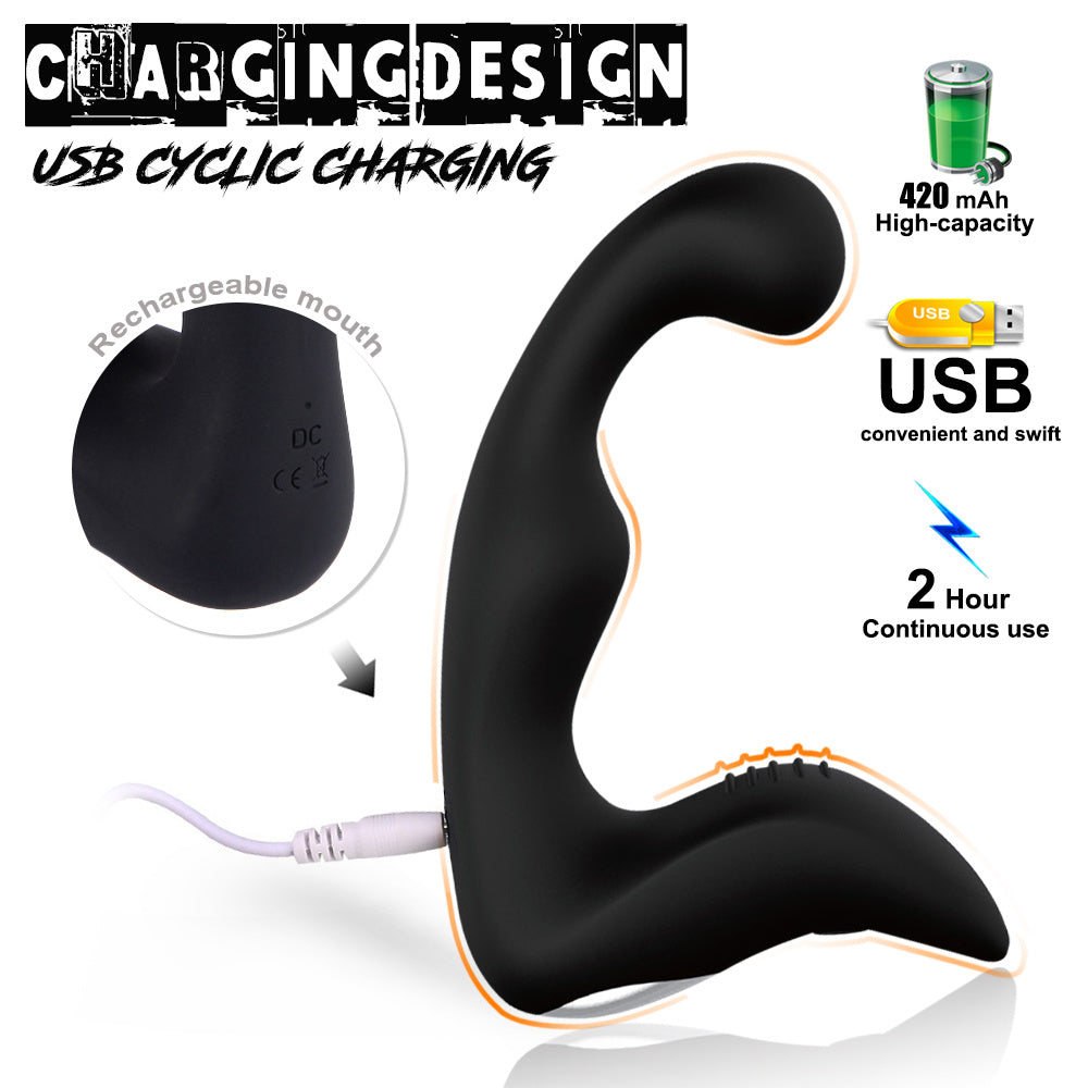 Anal Plug Vibrator - Anal Toys Butt Plug with App & Remote Control;  Prostate Massager with Anti-Slip Design;  Adult Male Sex Toys for Womens Mens Pleasure