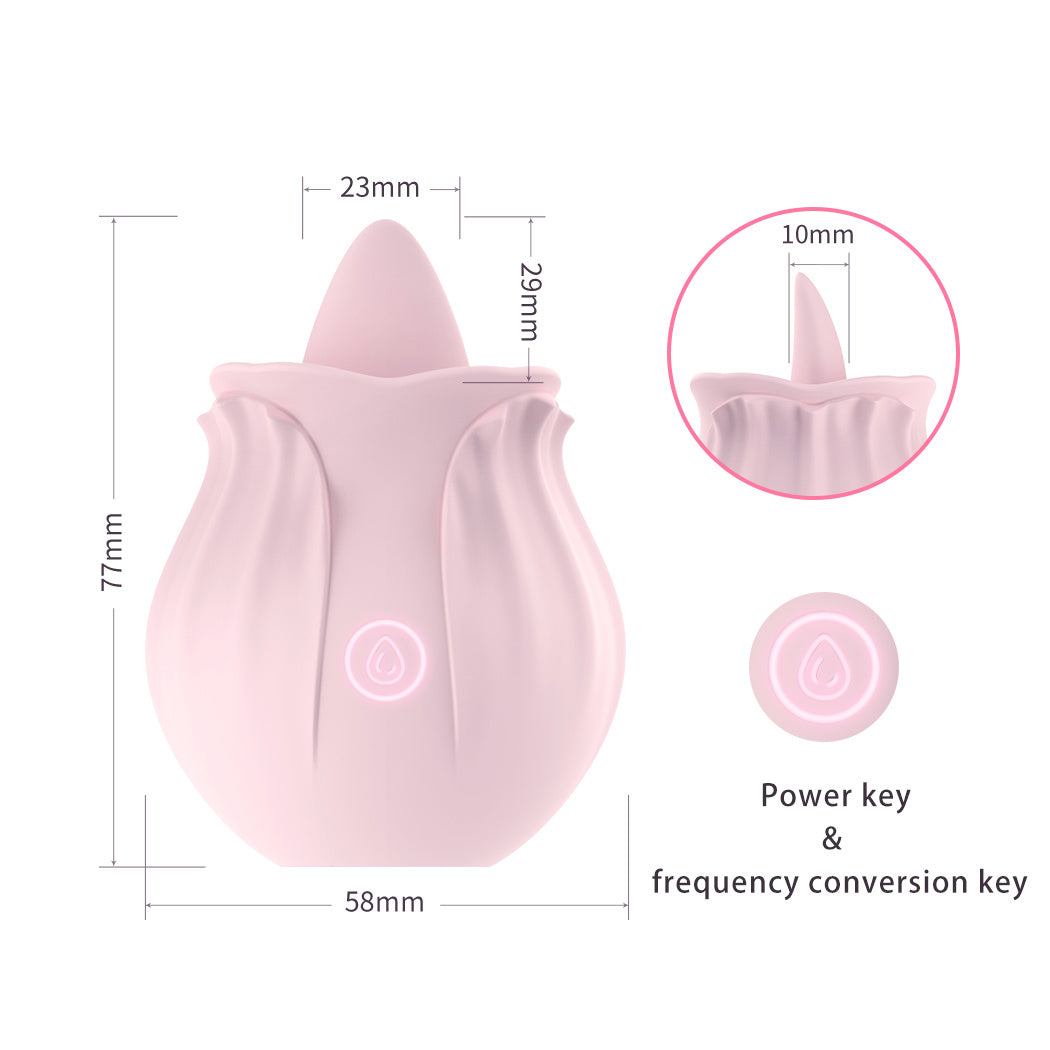 2022 New Frequency Vibration SuckinGModes-Waterproof Hand Wand Massager with Multi Function,Medical Silicone,Rechargeable USB