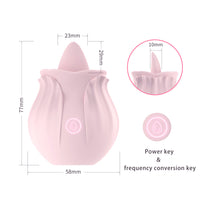 2022 New Frequency Vibration SuckinGModes-Waterproof Hand Wand Massager with Multi Function,Medical Silicone,Rechargeable USB