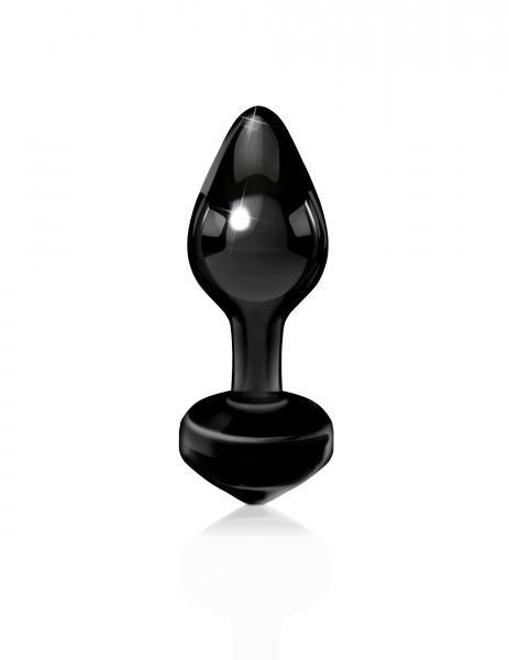 Icicles #44 Black Glass Butt Plug