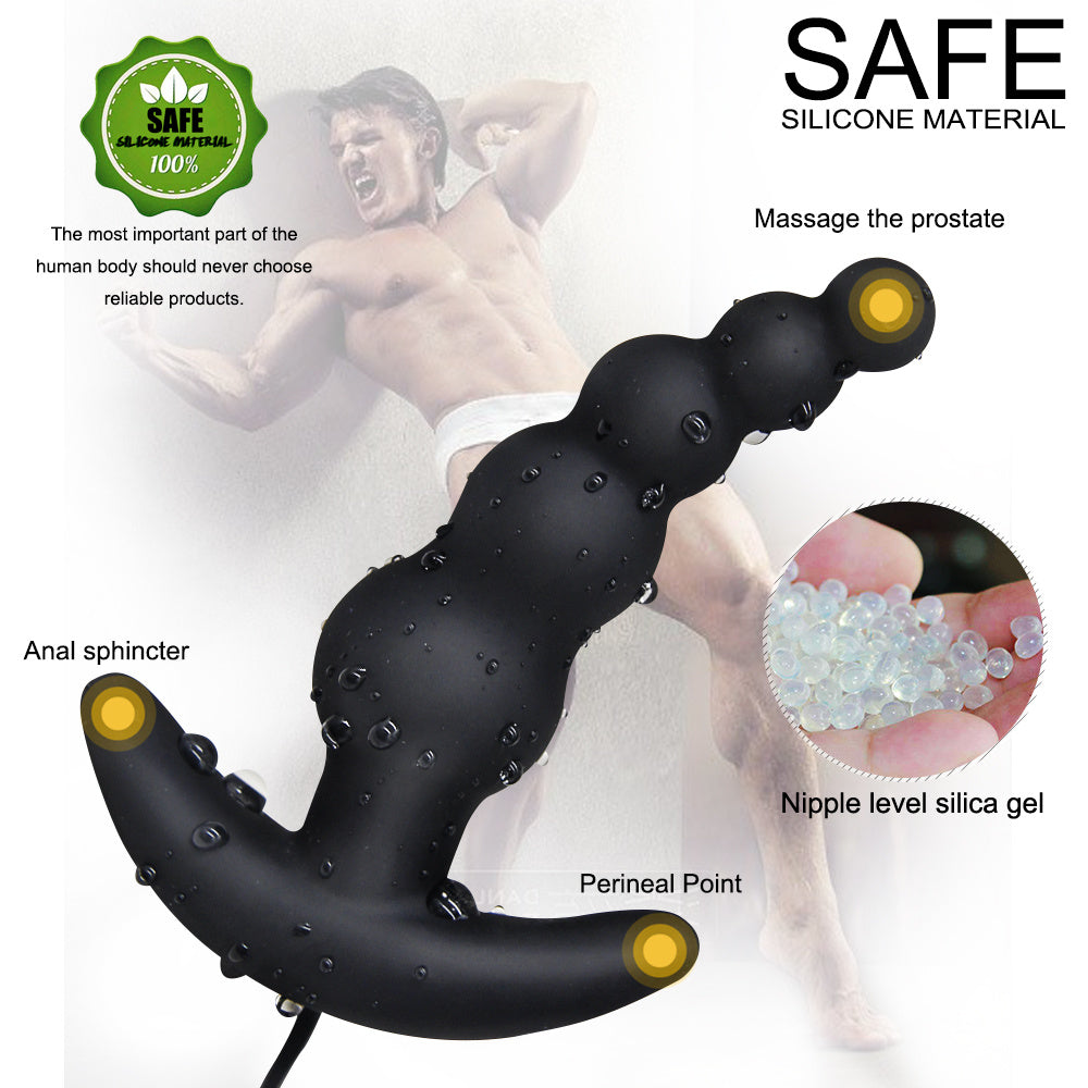 Clearance Extra Long Anal Beads with Suction Cup Butt Plug Toys for Woman Men Anus Long Anal Plug Large Anal Beads Butt Plug Sex Toy For Women Men Couples