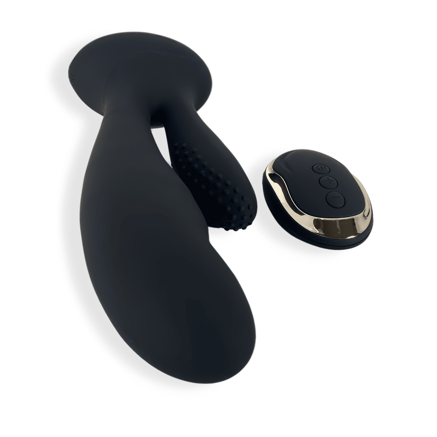 Remote Clit & G-Spot Vibrator; Dual-Ended Dildo