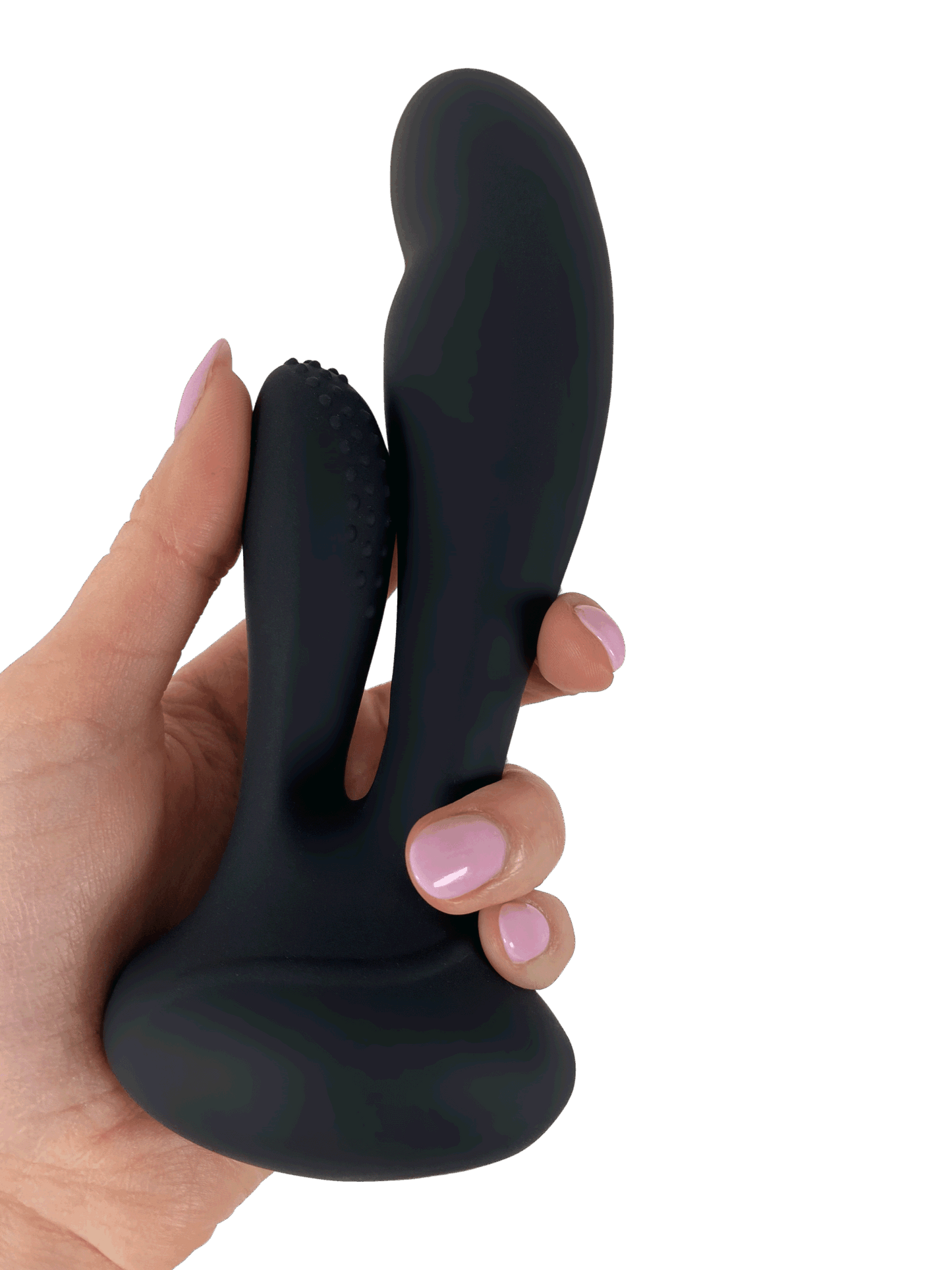 Remote Clit & G-Spot Vibrator; Dual-Ended Dildo