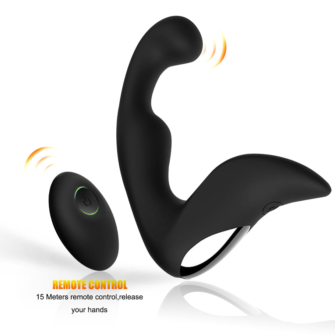 Anal Plug Vibrator - Anal Toys Butt Plug with App & Remote Control;  Prostate Massager with Anti-Slip Design;  Adult Male Sex Toys for Womens Mens Pleasure